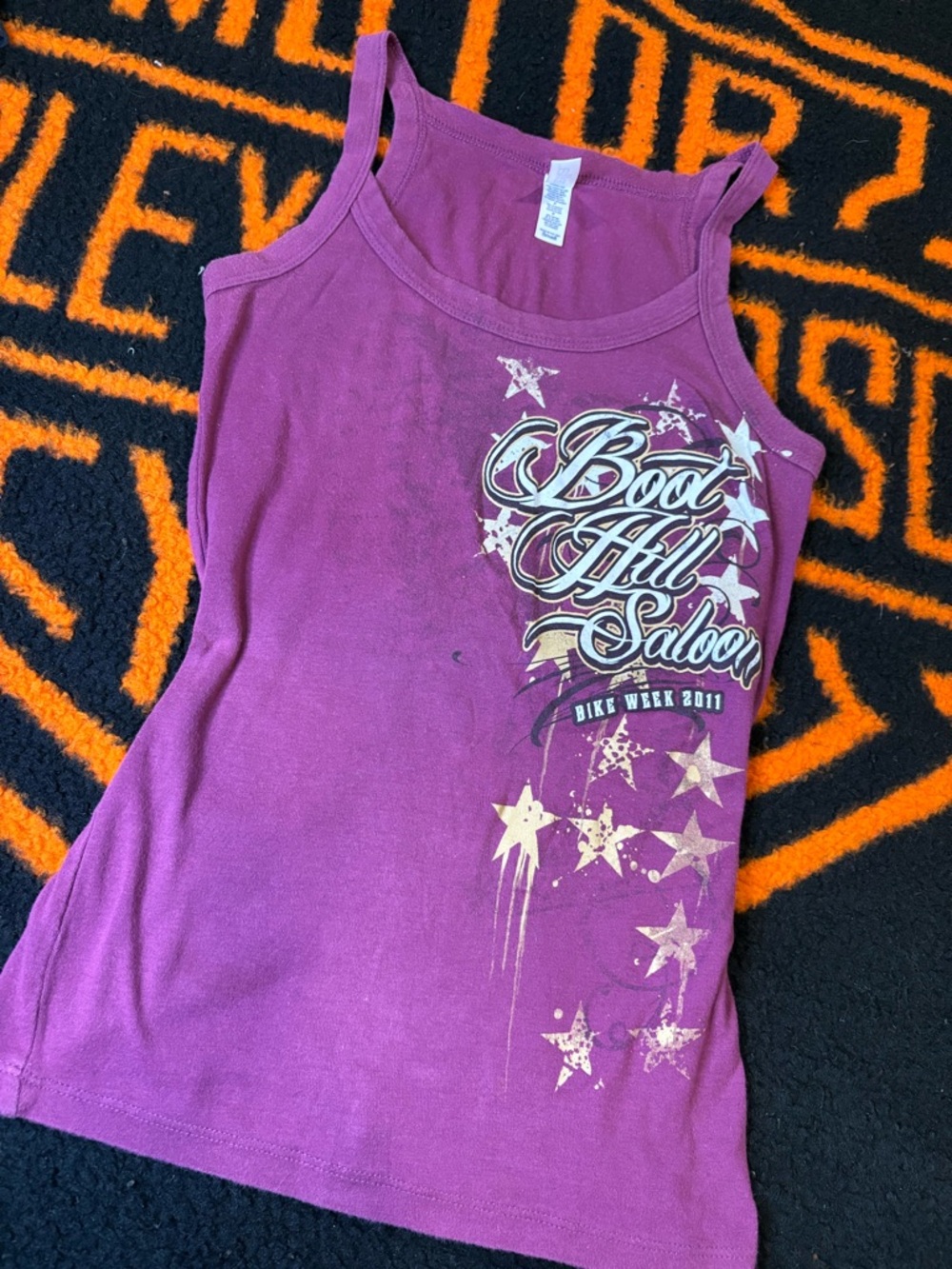 Boothill saloon bike week 2011 tank top